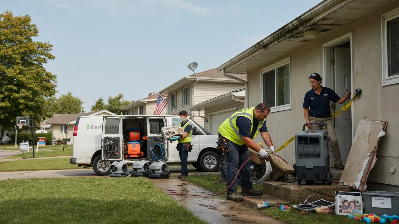 Water Damage Restoration in Channing, MI near me